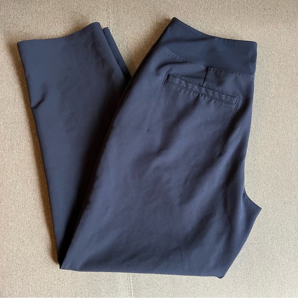 Athleta Endless High Rise Pant in Navy 8 - Picture 3 of 7